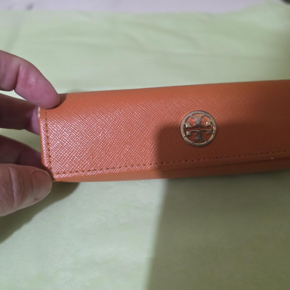 Tory Burch Orange Sunglasses Case